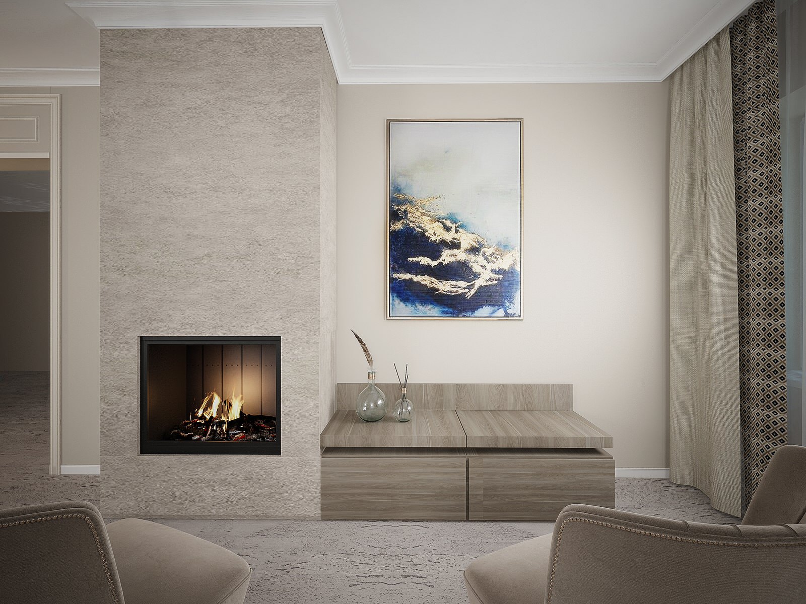 Интерьер загородного дома