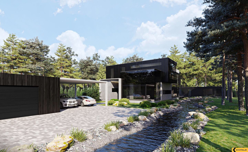 Дом на реке 450м2