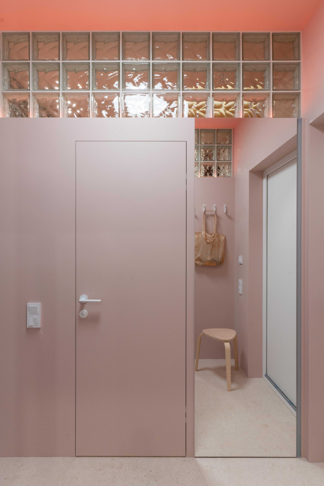 Квартира с стеклоблоками