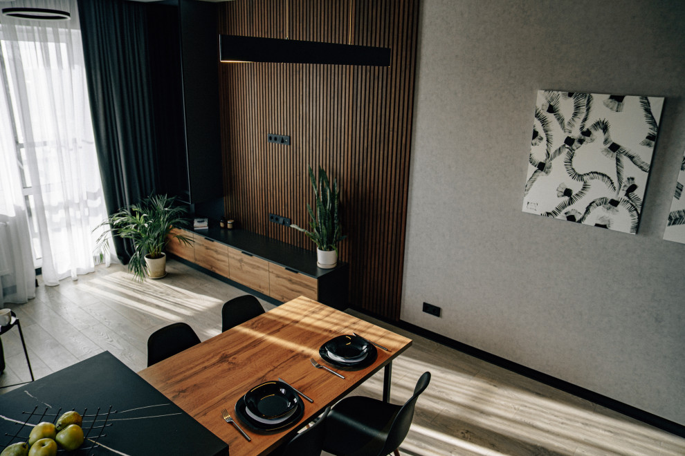 Реализованный дизайн-проект, ЖК "Отражение"