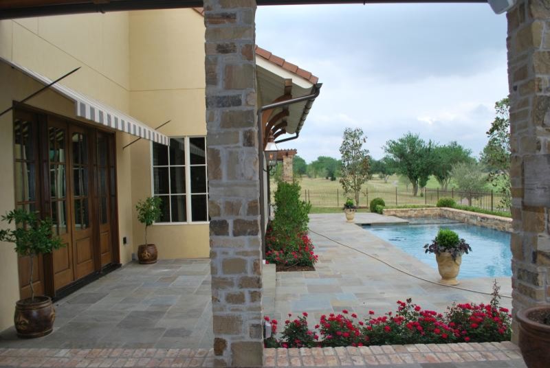 Patio and Pool Feature