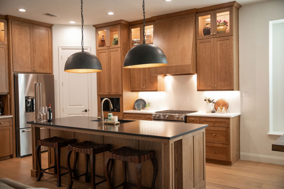 Kitchen + Primary Bathroom