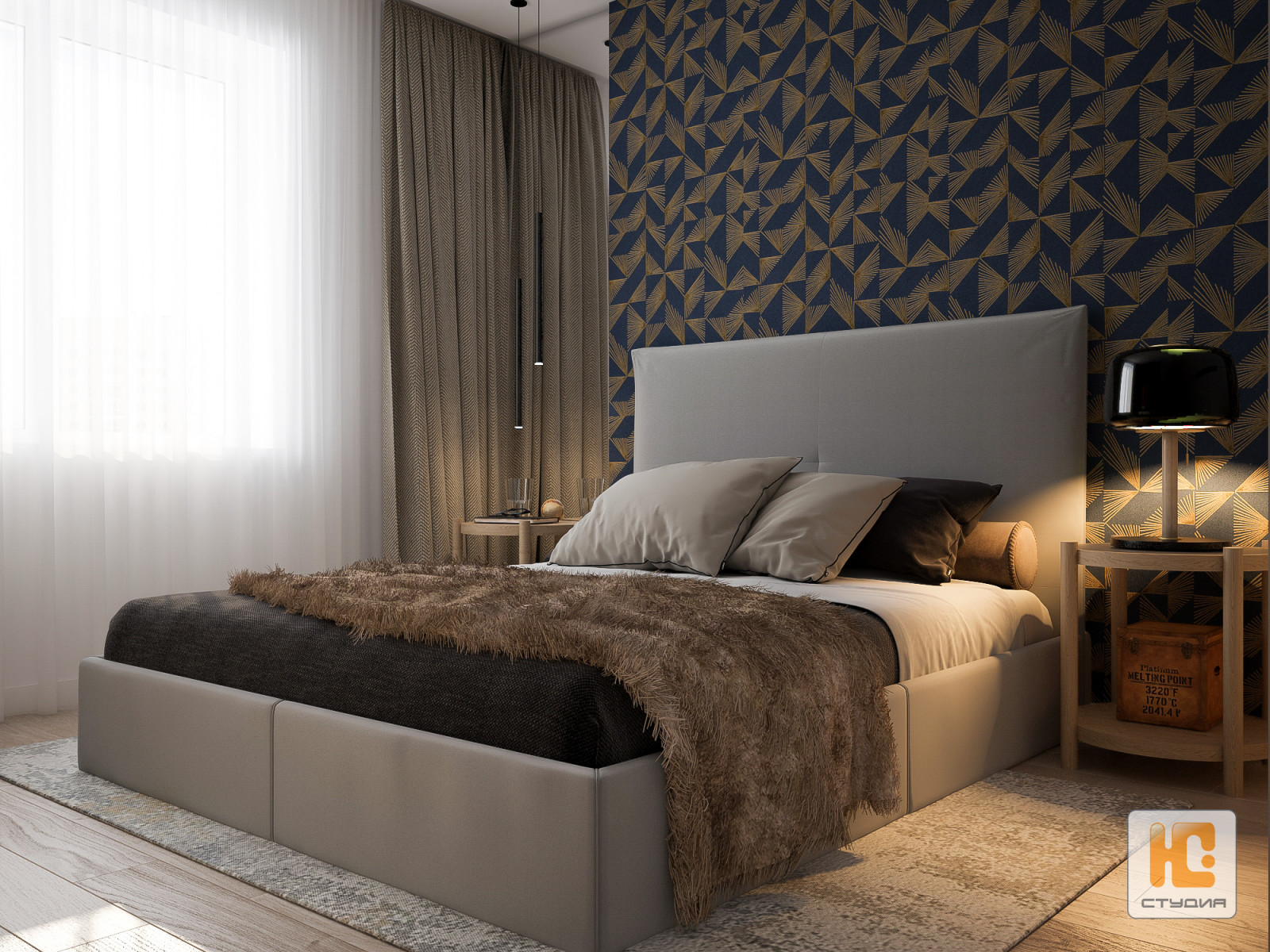 Дизайн-проект квартиры 63,00 м/кв