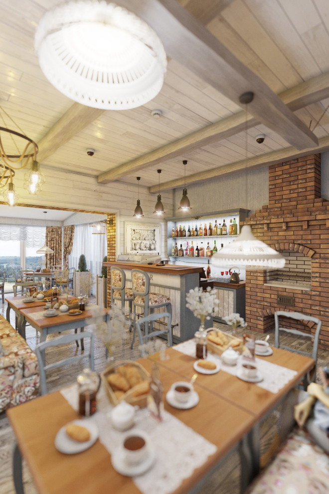 Кафе в стиле прованс