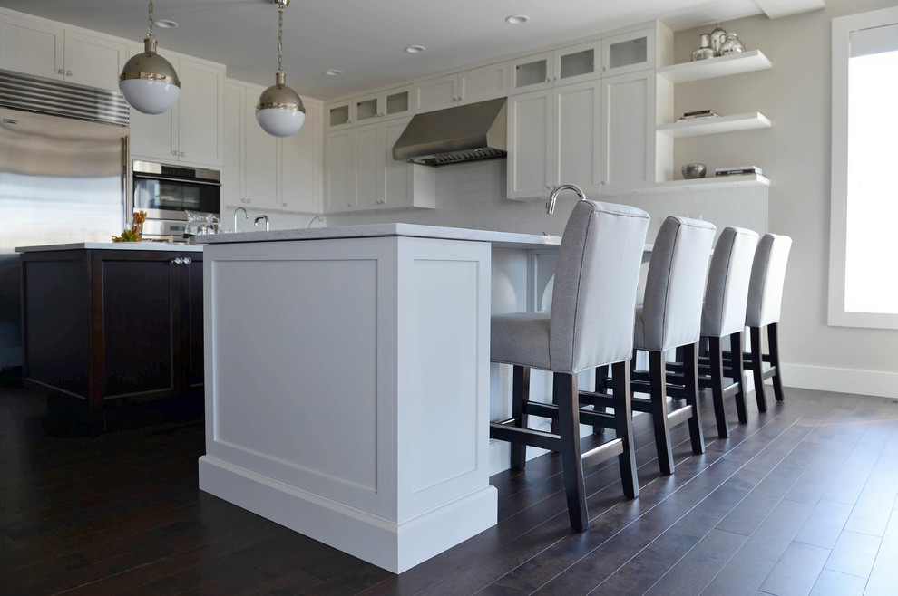 Home design - transitional home design idea in Calgary