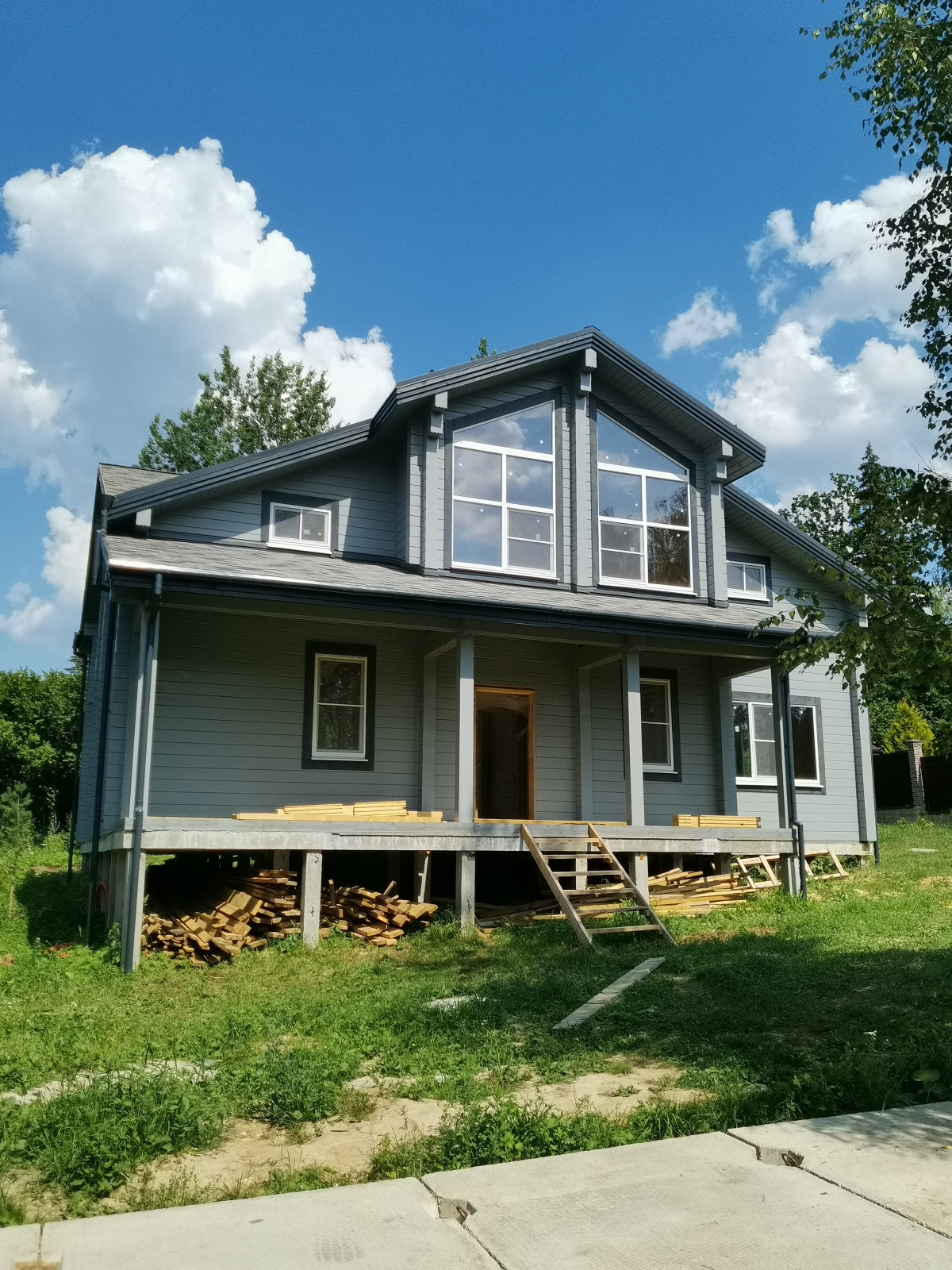 Установка пластиковых окон в коттедже