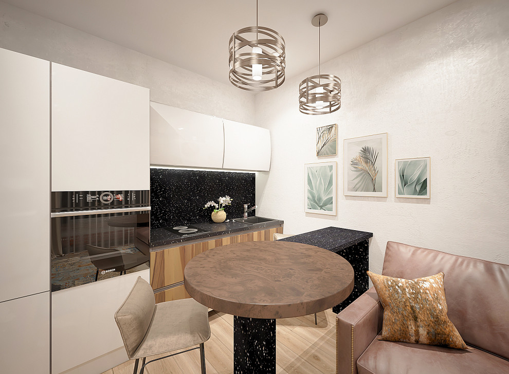 Квартира для двоих в американском стиле