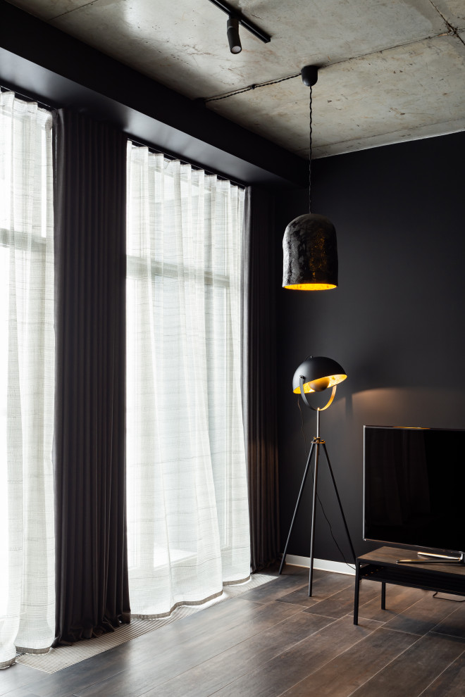 Квартира в черном