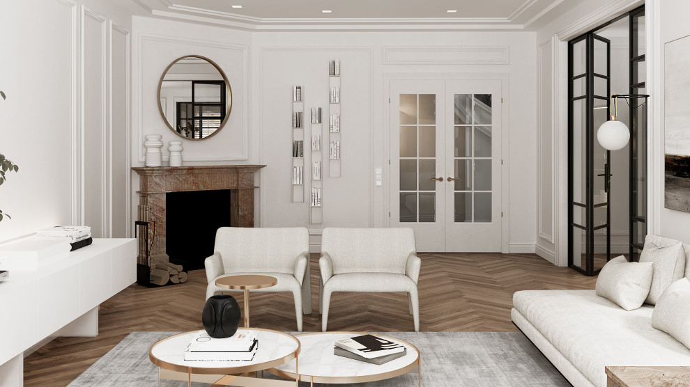 Villa Woluwe – Creating a Timeless Oasis: A Family Villa with a Southern French