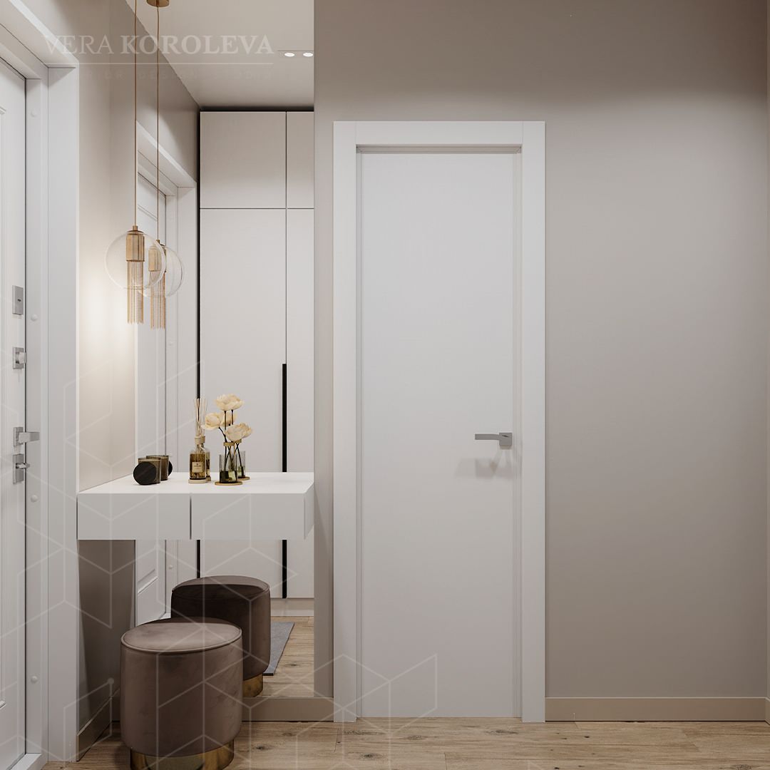 Дизайн-проект однокомнатной квартиры в ЖК "Модум")