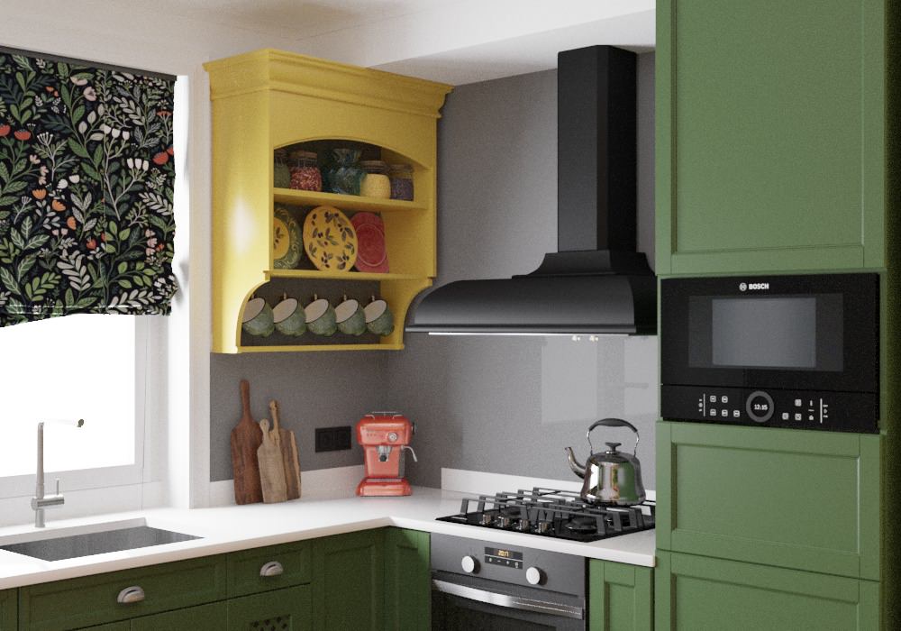 Однокомнатная с английским акцентом