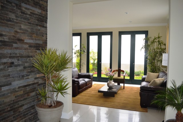 SEASIDE HOUSE contemporaneo-entrada