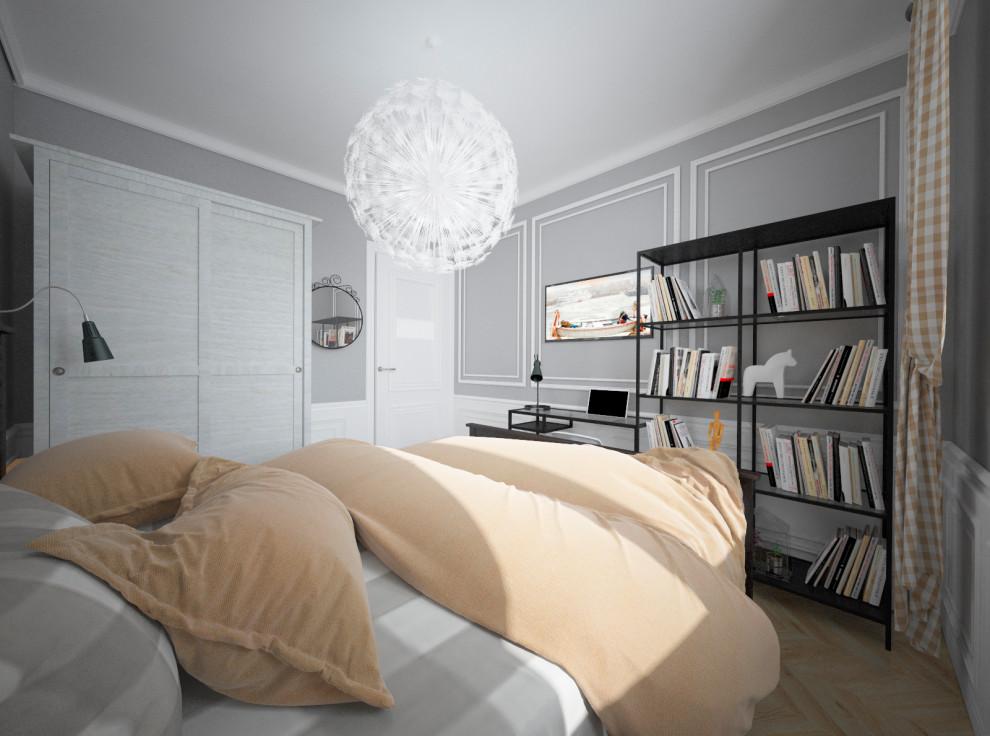 Спальня в скандинавском стиле