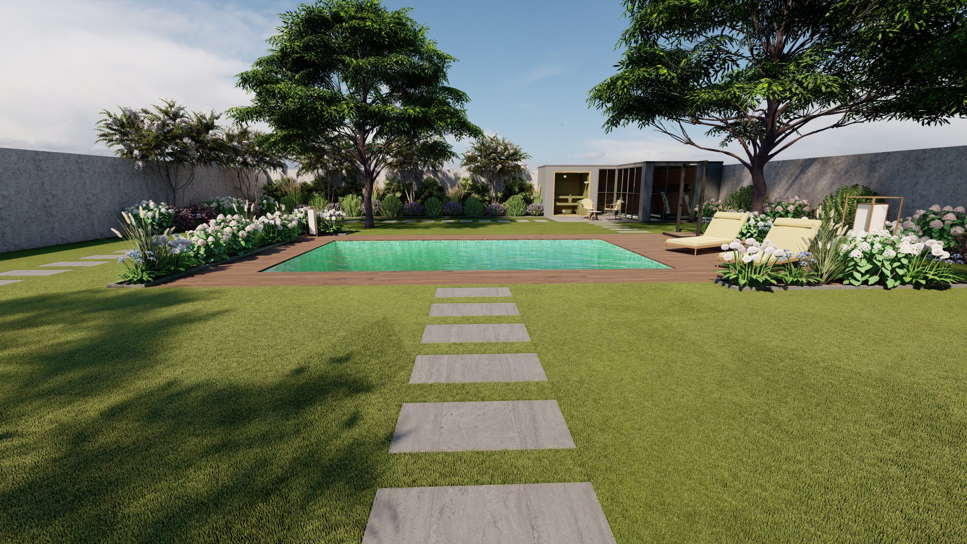 The white garden