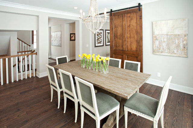 Lakeside Living transitional-dining-room