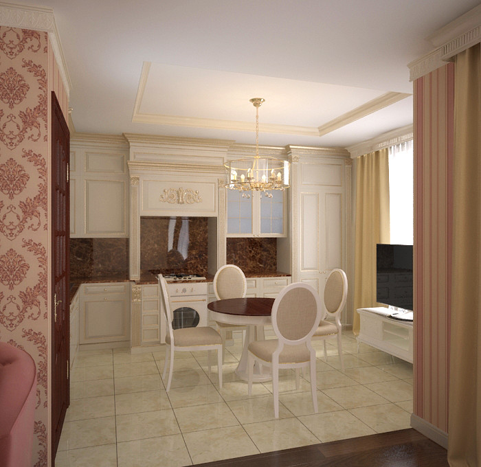 Дизайн проект интерьеров 3 к.квартиры