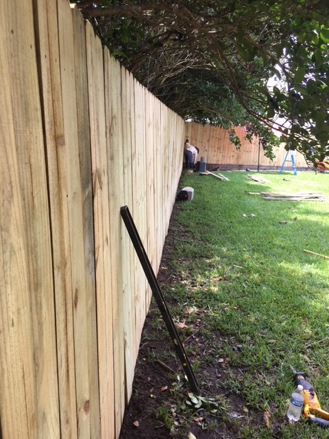 300' Wood Fence Upgrades