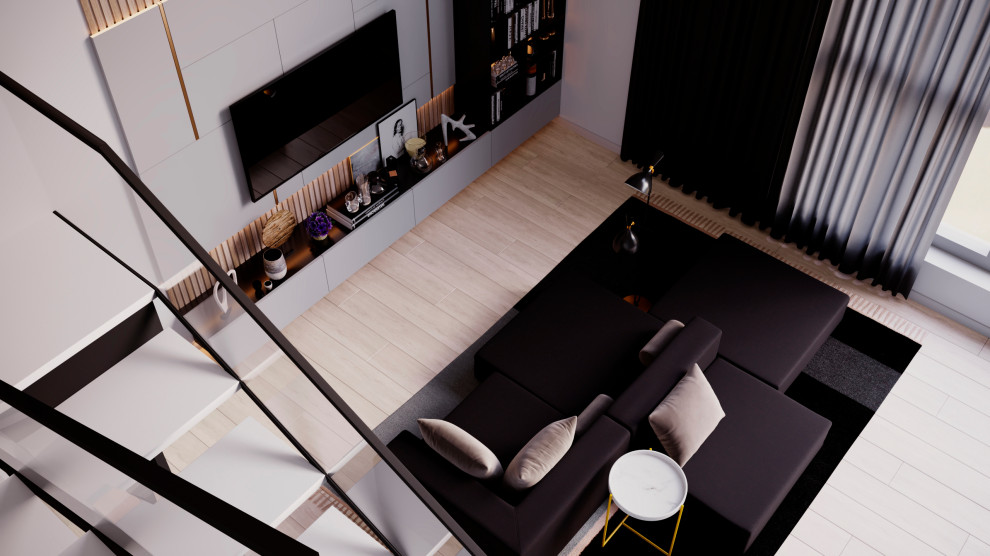 Гостиная в частном доме