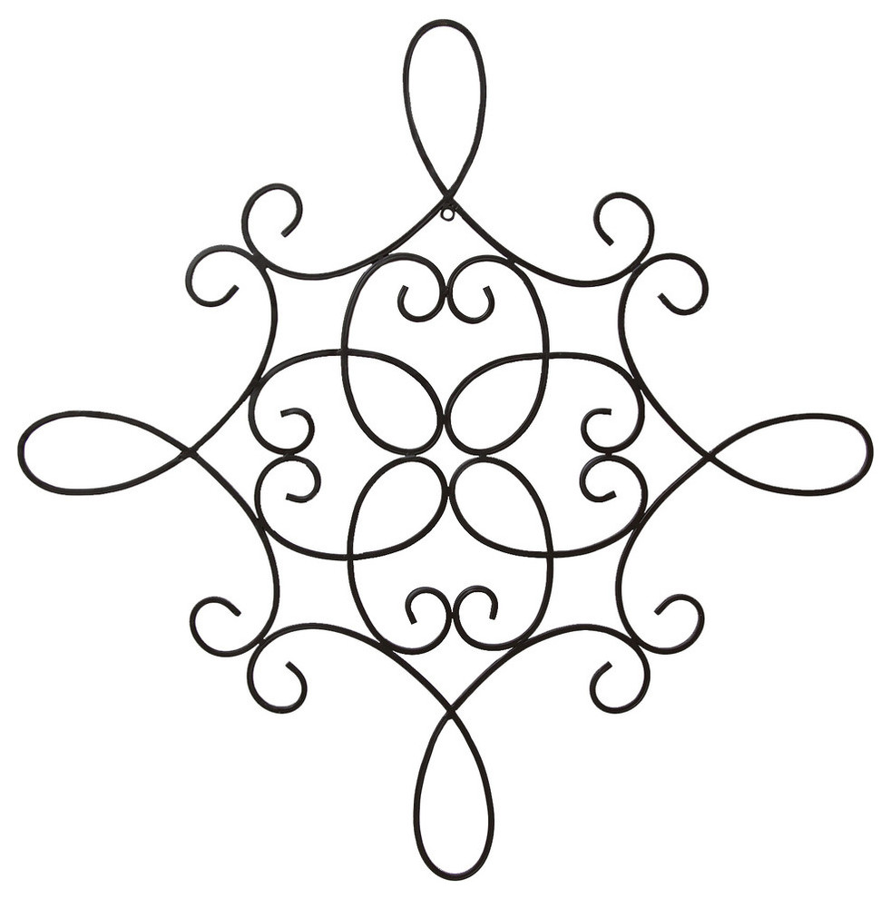 Stratton Home Decor Traditional Scroll Medallion Wall Decor Contemporary Kids Wall Decor