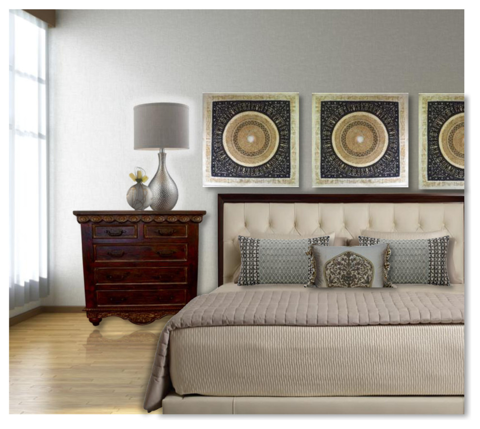 Home design - eclectic home design idea in Phoenix