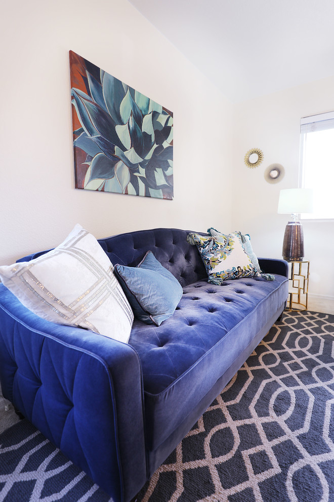 Inspiration for a transitional home design remodel in Phoenix