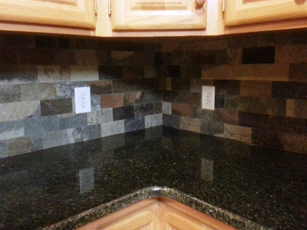 Uba Tuba Granite Countertops Traditional Kitchen Charlotte