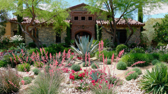 Softscaping garden