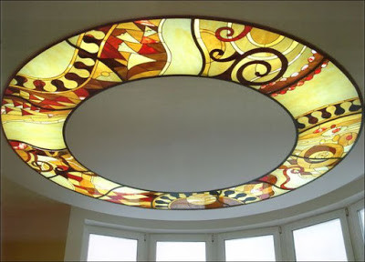 Stained Glass Ceiling Design