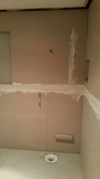 Rebuild of faulty bathroom - including all structural walls and floor