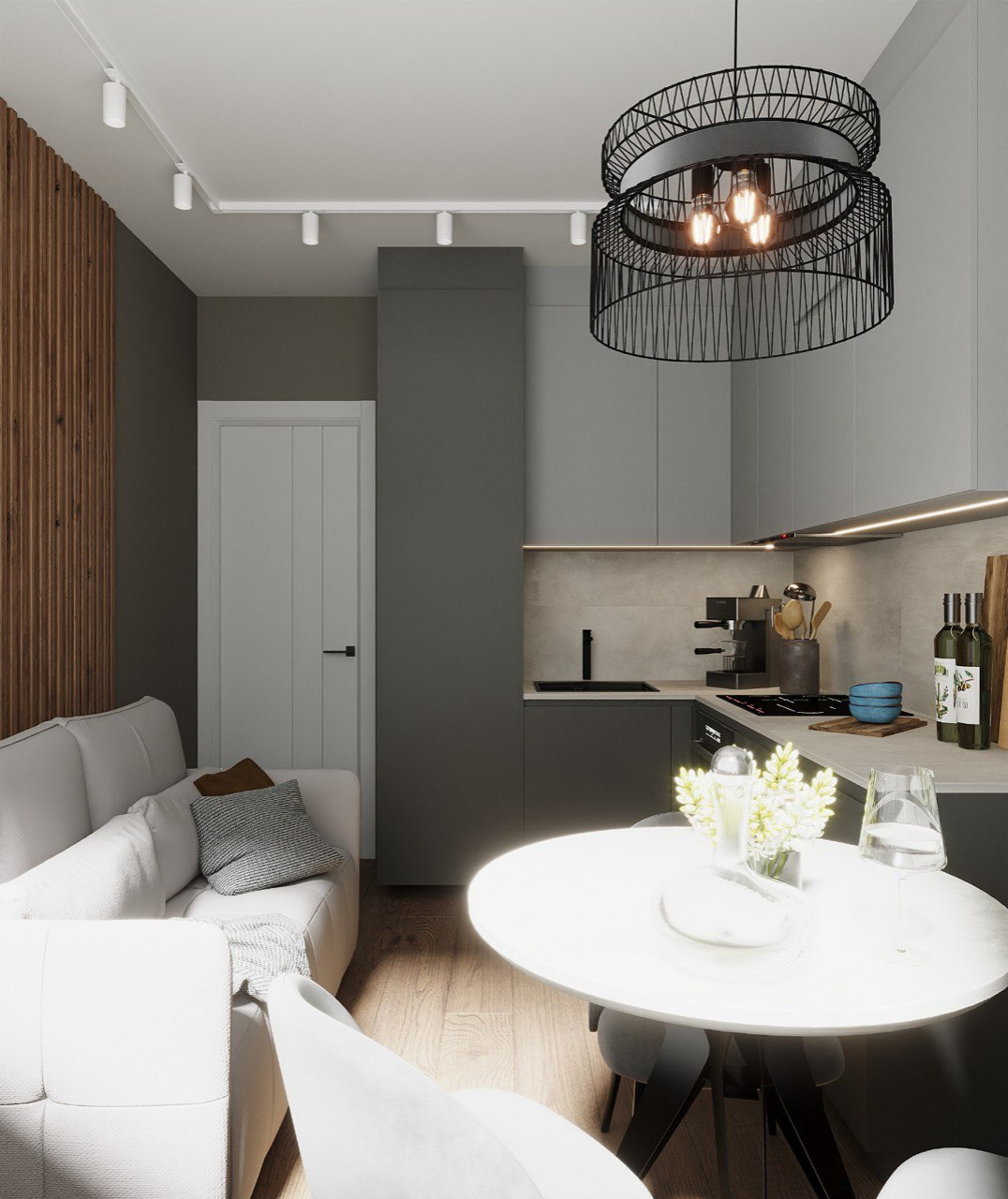 холостяцкая небольшая квартира в Немчиновке, Московская область