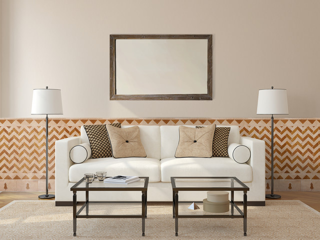 Salon Zellige craftsman-living-room