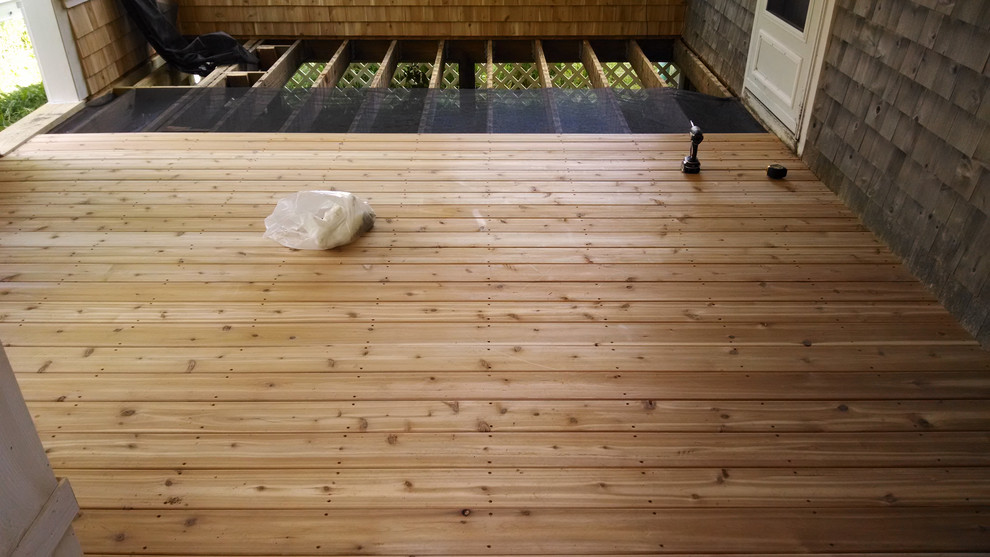 Deck - craftsman deck idea