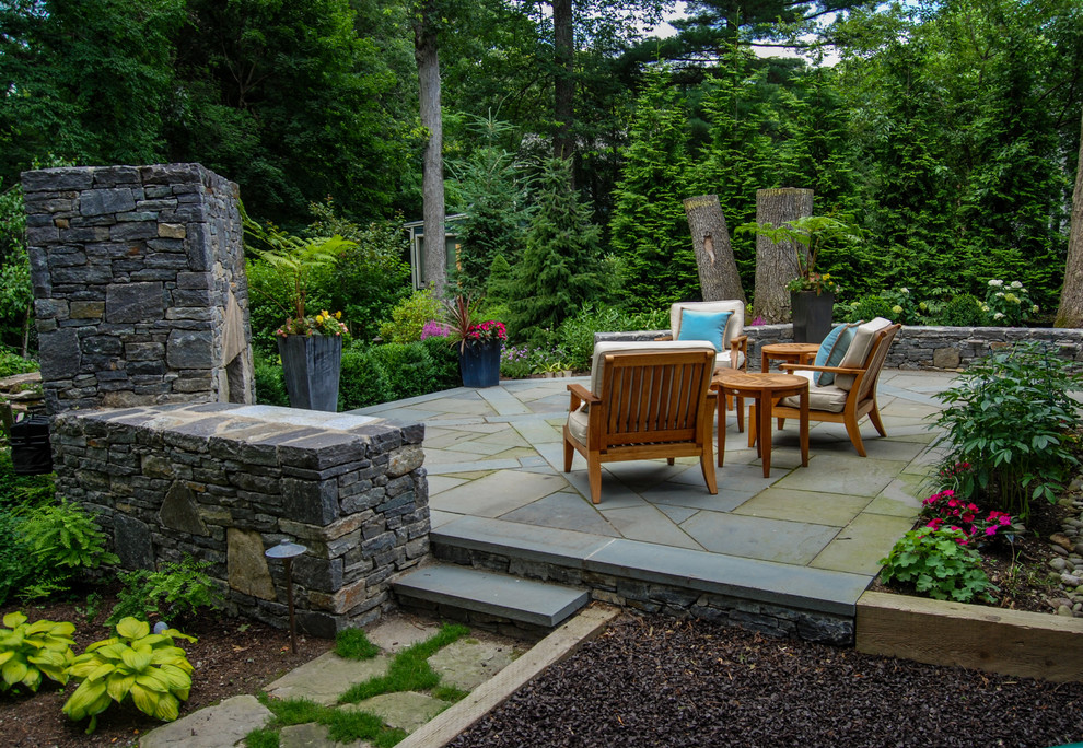 Photo of a country patio in Boston.