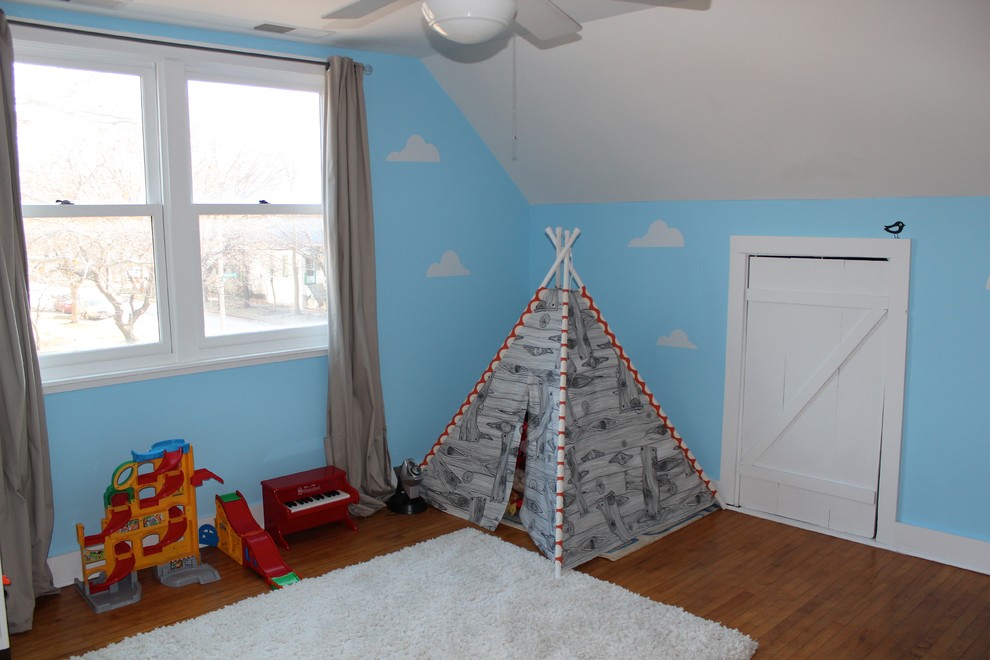 This is an example of a contemporary kids' room in Chicago.