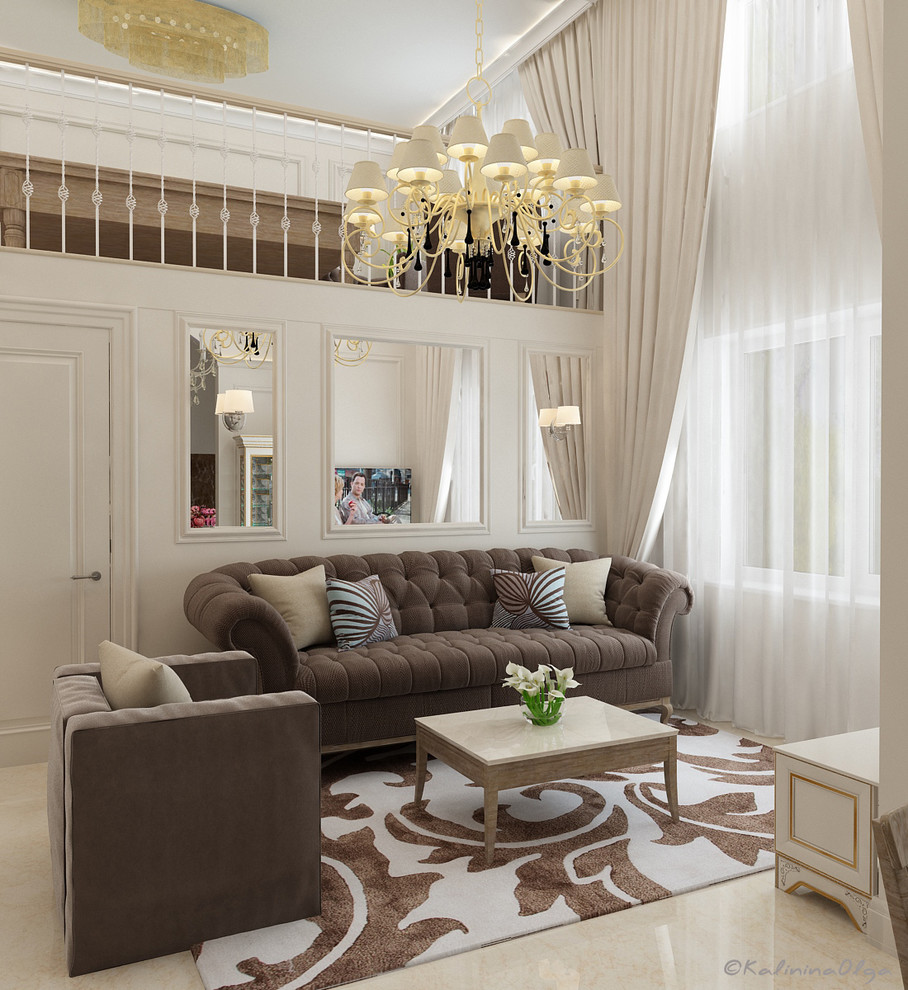 Двухуровневая квартира в Москве