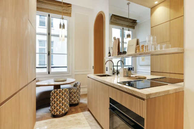 Conception et r&eacute;novation d'un Appartement modern-kitchen