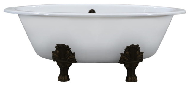 extra wide clawfoot tub