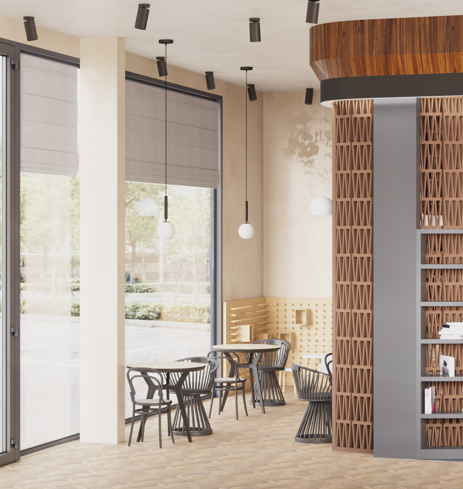 Ресторан с книжным магазином "Мыслитель"