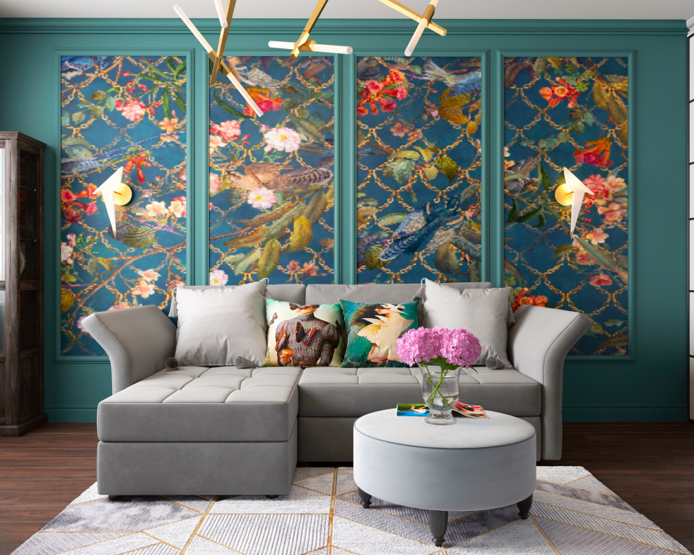 "Благородный микс оттенков"