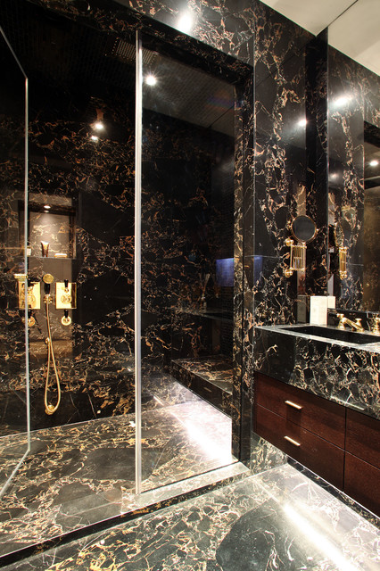 Lennox Gardens for Bonchi Interiors Peek Architecture contemporary-bathroom