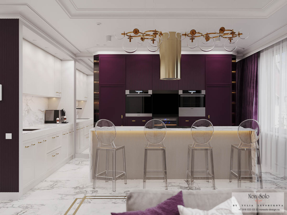 Дизайн квартиры, 96 м2, ЖК «Домашний», г. Москва