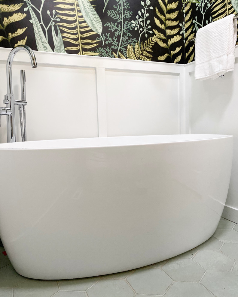 Alvarez Boldness | Denver, CO | Tropical Traditional Main Floor Renovation