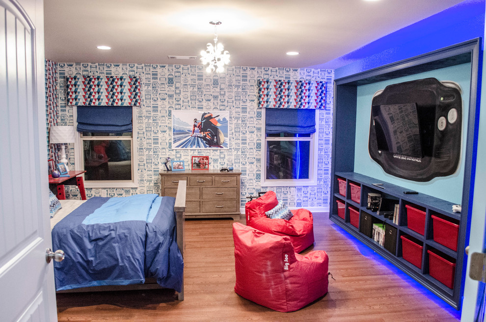 This is an example of a traditional kids' room in Atlanta.