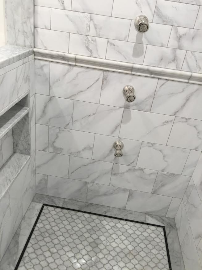 White Marble Bathroom
