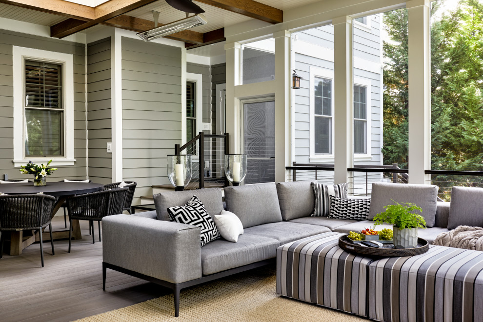 Vienna Porch - Transitional - Porch - DC Metro - by WINN Design+Build ...