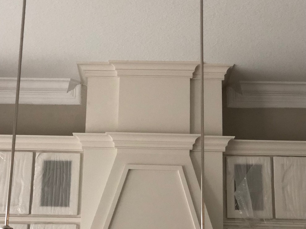 Crown Molding and vent hood