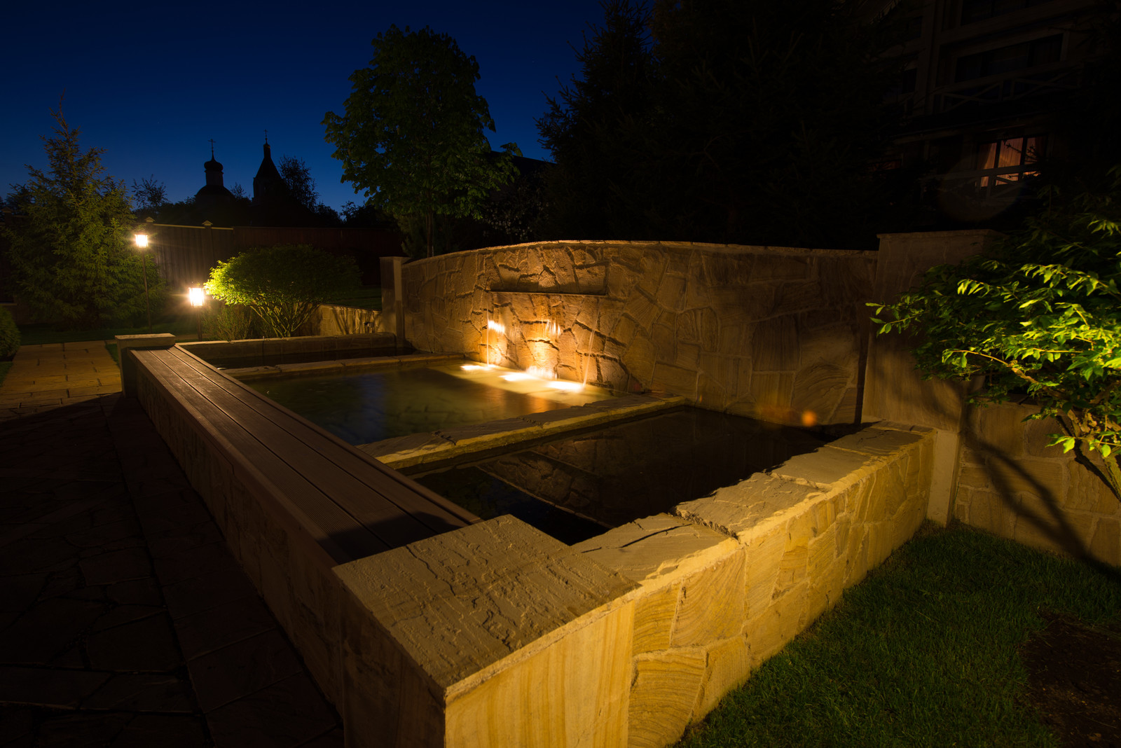 Террасы с видом на идеальный сад