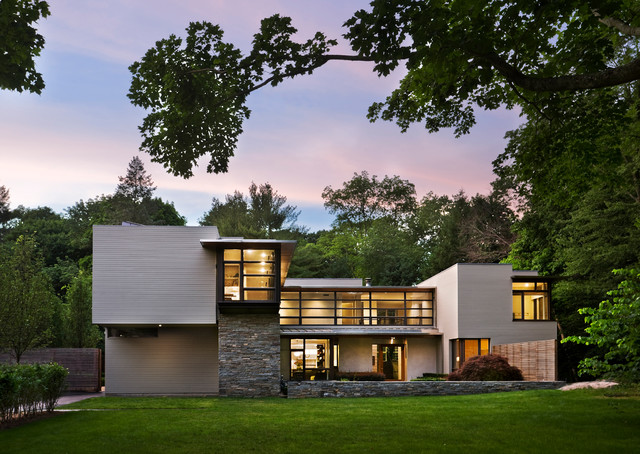 Contemporary Exterior contemporain-facade