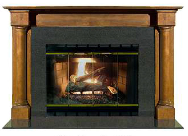 Stately Finished 36 John Adams Fireplace Mantel Traditional