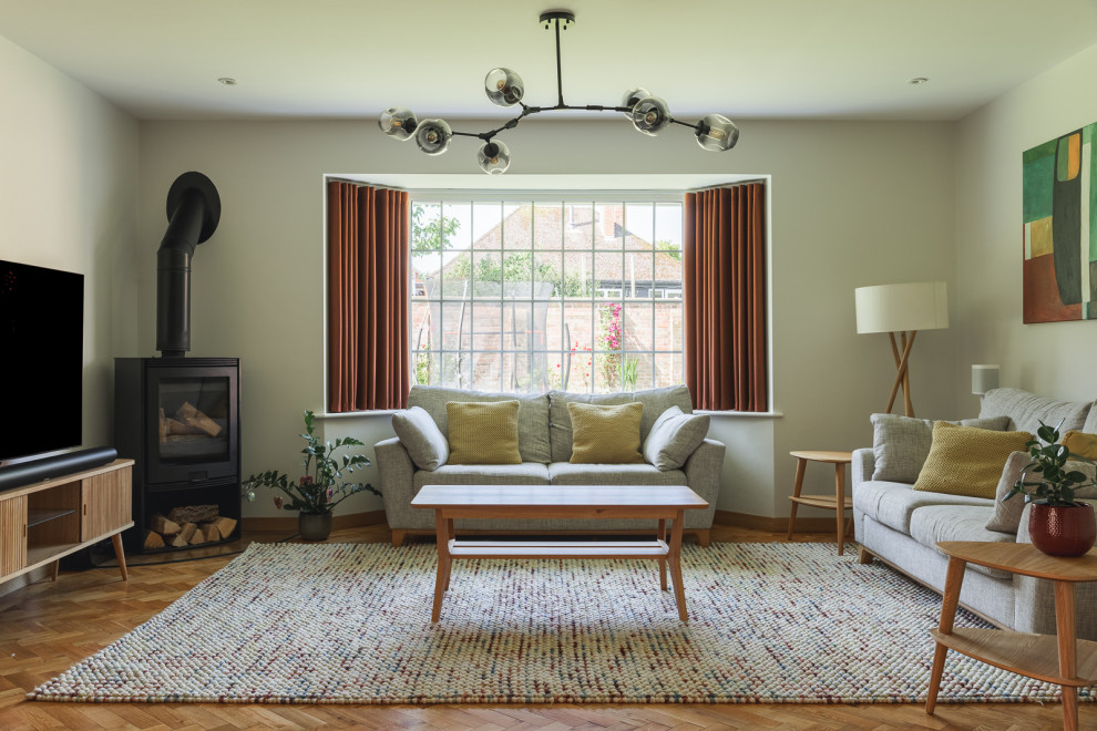 Green Trees - Contemporary - Living Room - Hertfordshire - by Charlotte ...